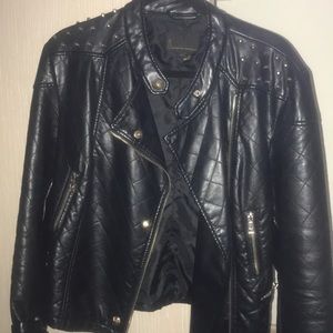 Leather jacket